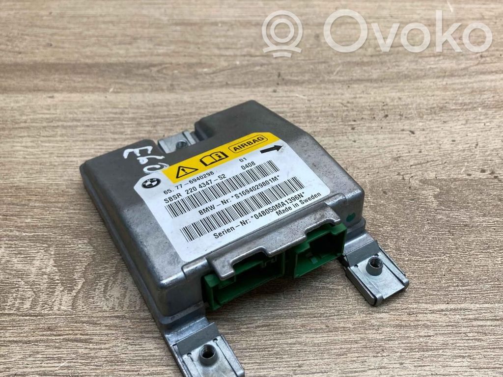 Turvatyynyn ohjainlaite/moduuli   6940298,220434752