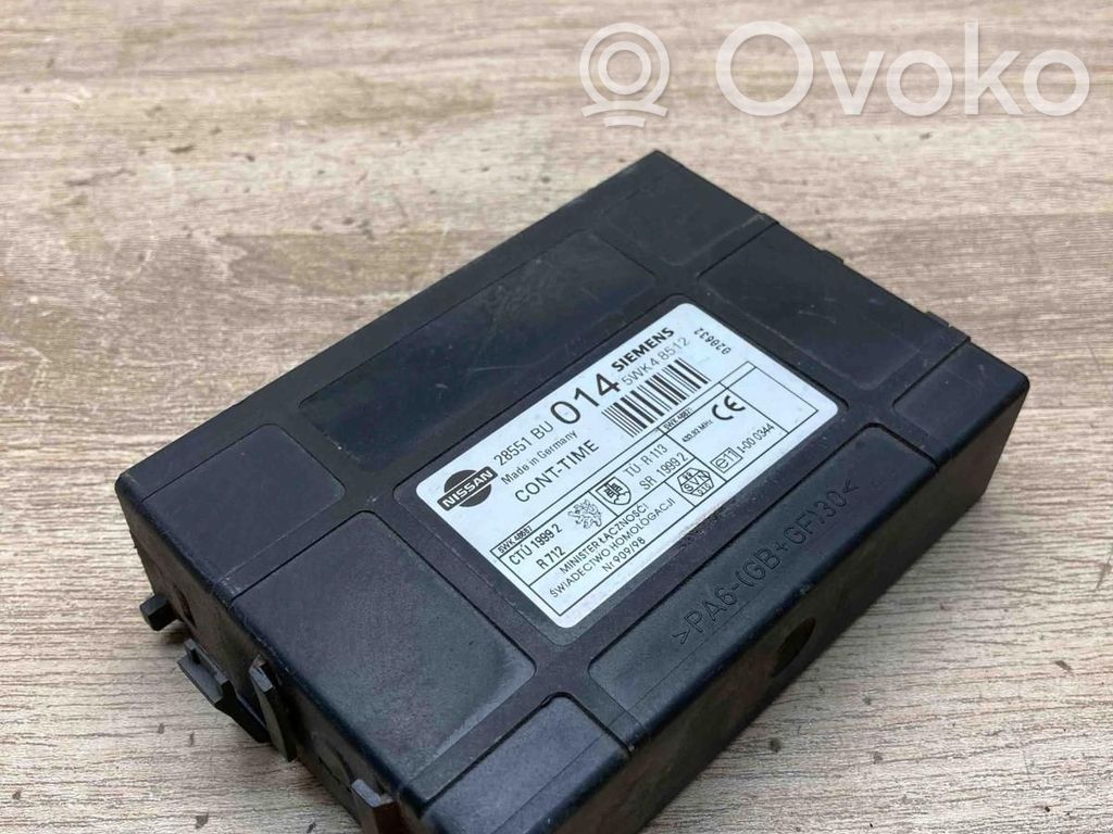 Nissan Almera Tino Modul confort 