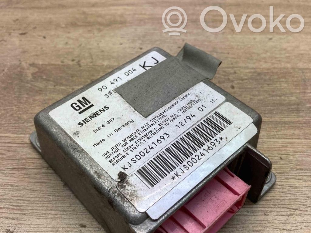 Opel Omega B1 Centralina/modulo airbag