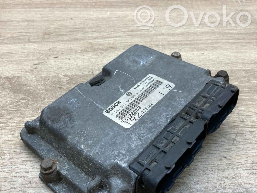Fiat Stilo Engine control unit/module ECU 