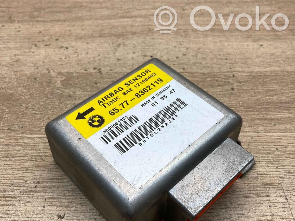 BMW 3 E36 Sterownik / Moduł Airbag 