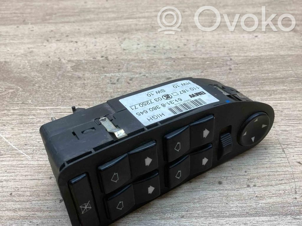 BMW 5 E39 Electric window control switch 