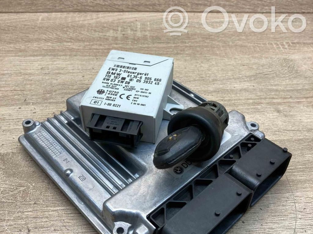 BMW 3 E46 Engine ECU kit and lock set 