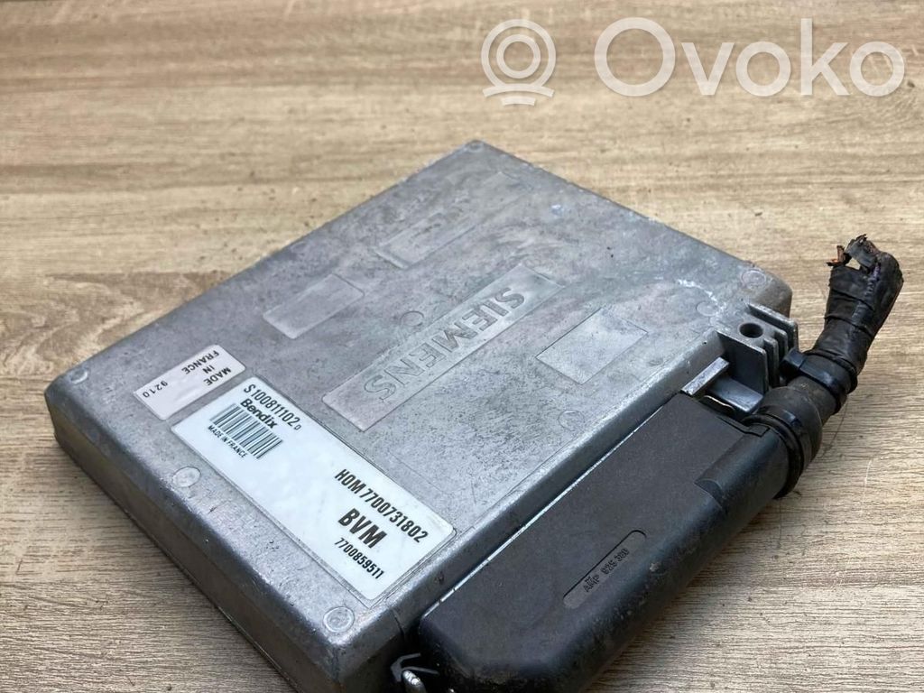 Engine control unit/module ECU   HOM7700731802,S100811102D,WITHPLUG