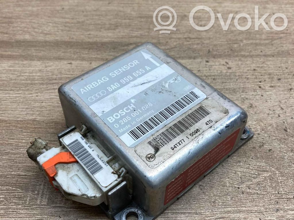 Centralina/modulo airbag   8A0959655A,0285001086