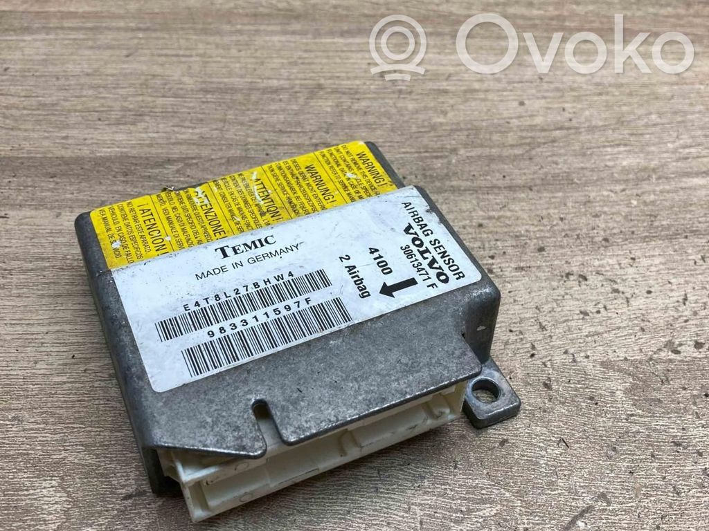 Volvo S40, V40 Sterownik / Moduł Airbag 