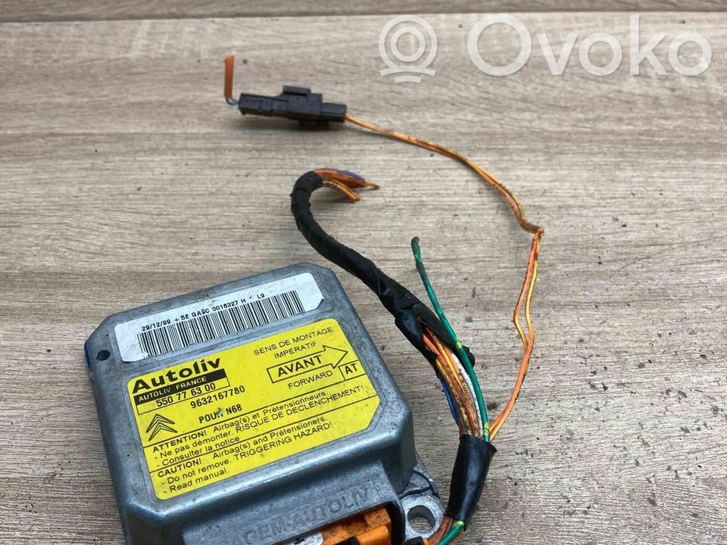 Citroen Xsara Picasso Unitate/modul de comandă airbaguri 