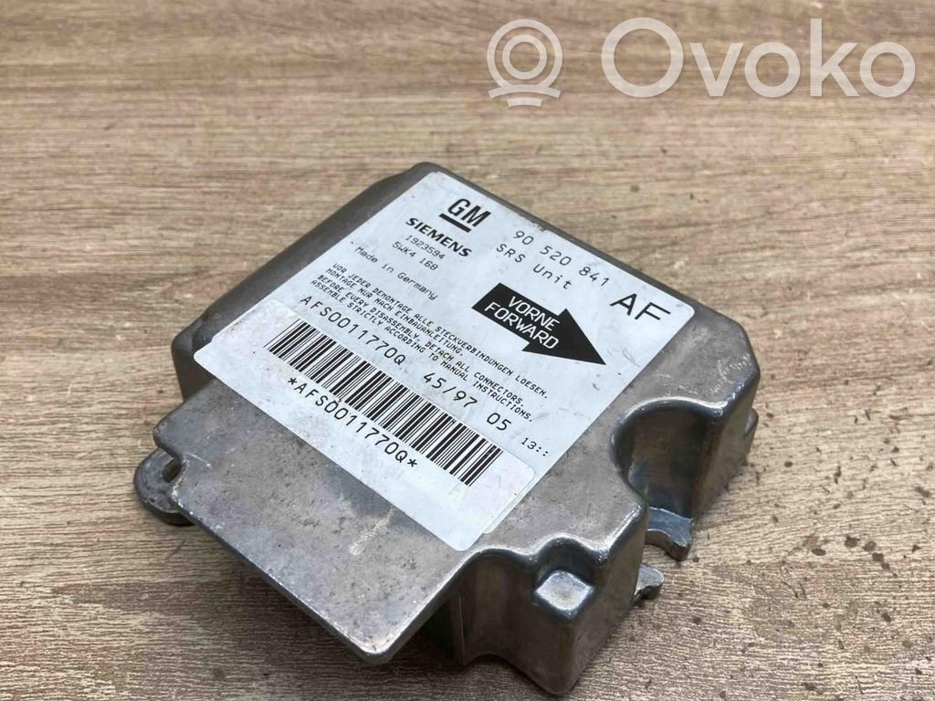 Opel Astra G Centralina/modulo airbag