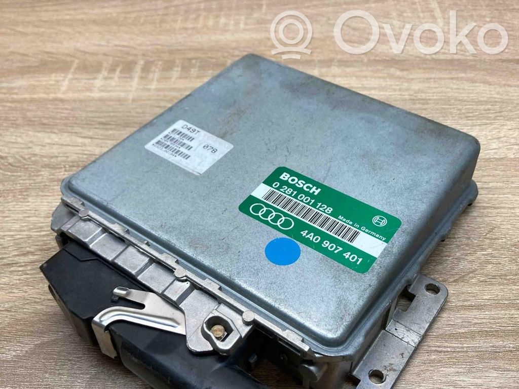 Engine control unit/module ECU   4A0907401,0281001128,WITHPLUG