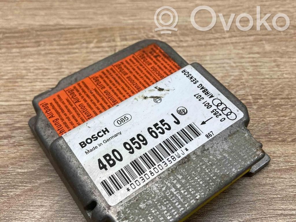 Audi A6 S6 C5 4B Centralina/modulo airbag 
