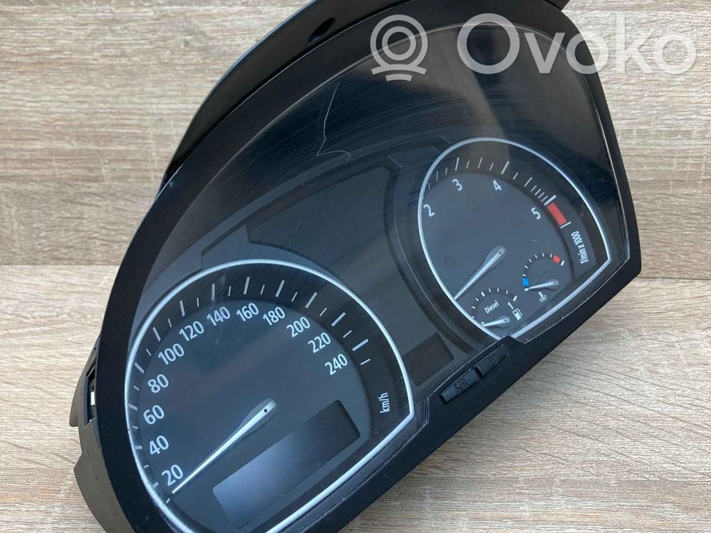 BMW X3 E83 Spidometrs (instrumentu panelī) 