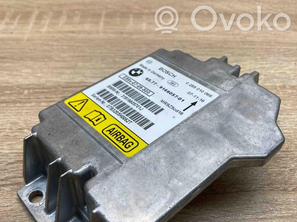 Turvatyynyn ohjainlaite/moduuli   9166057,0285010066