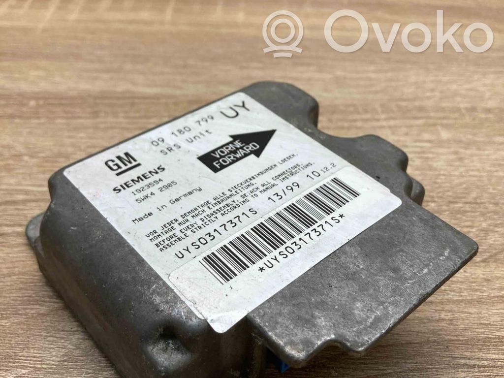 Opel Astra G Centralina/modulo airbag 