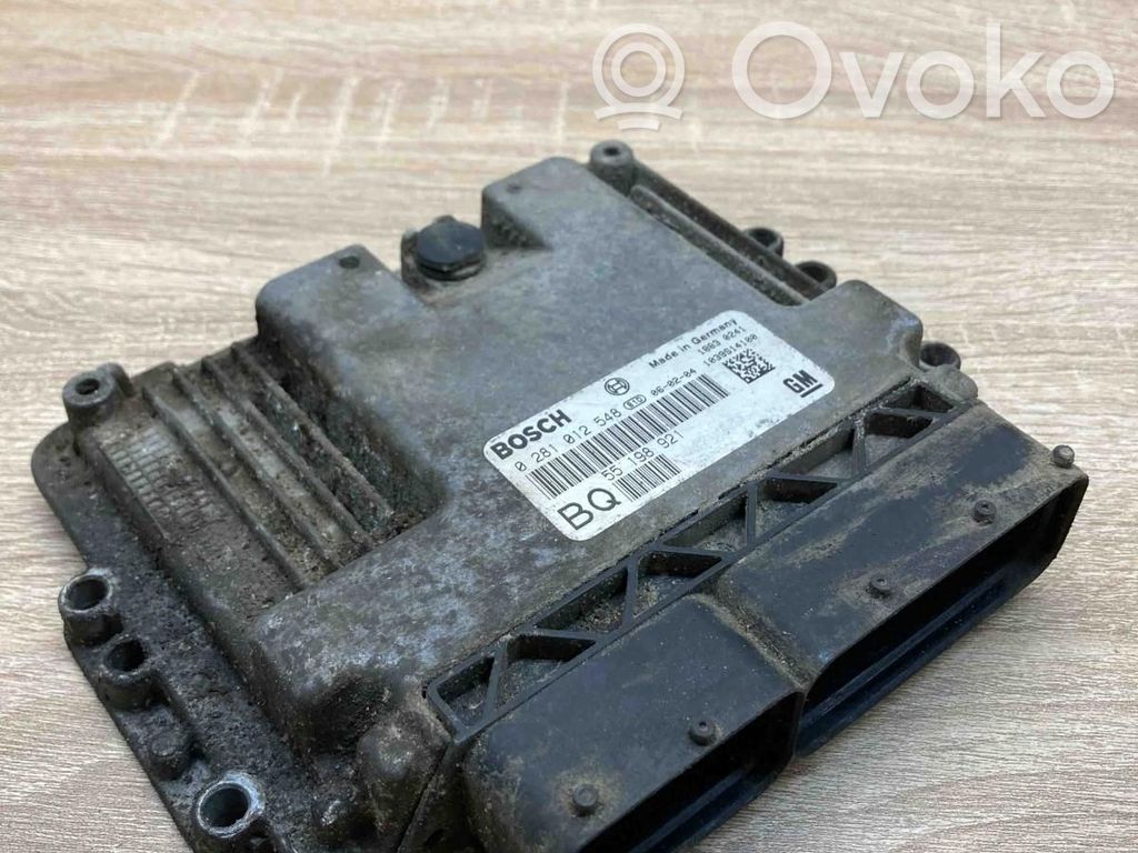 Opel Astra H Unidad de control/módulo ECU del motor 