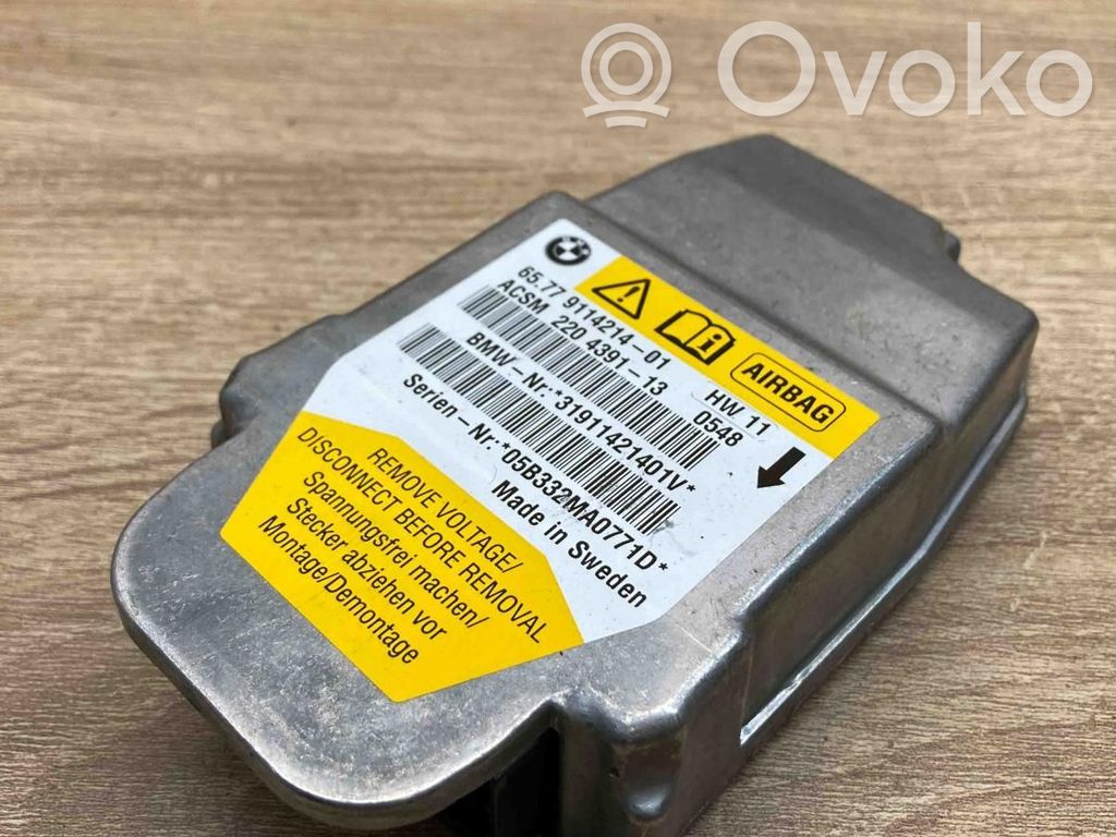 BMW 5 E60 E61 Airbag control unit/module 
