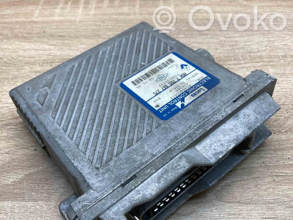 Renault Megane I Engine control unit/module ECU 
