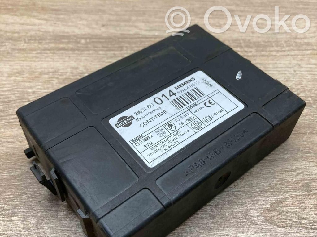 Nissan Almera Tino Modul confort 