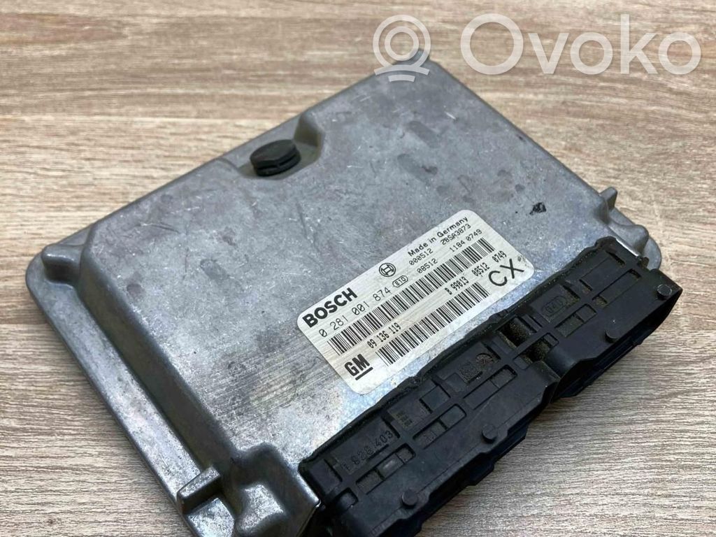 Opel Vectra B Unitate control motor/modul ECU 