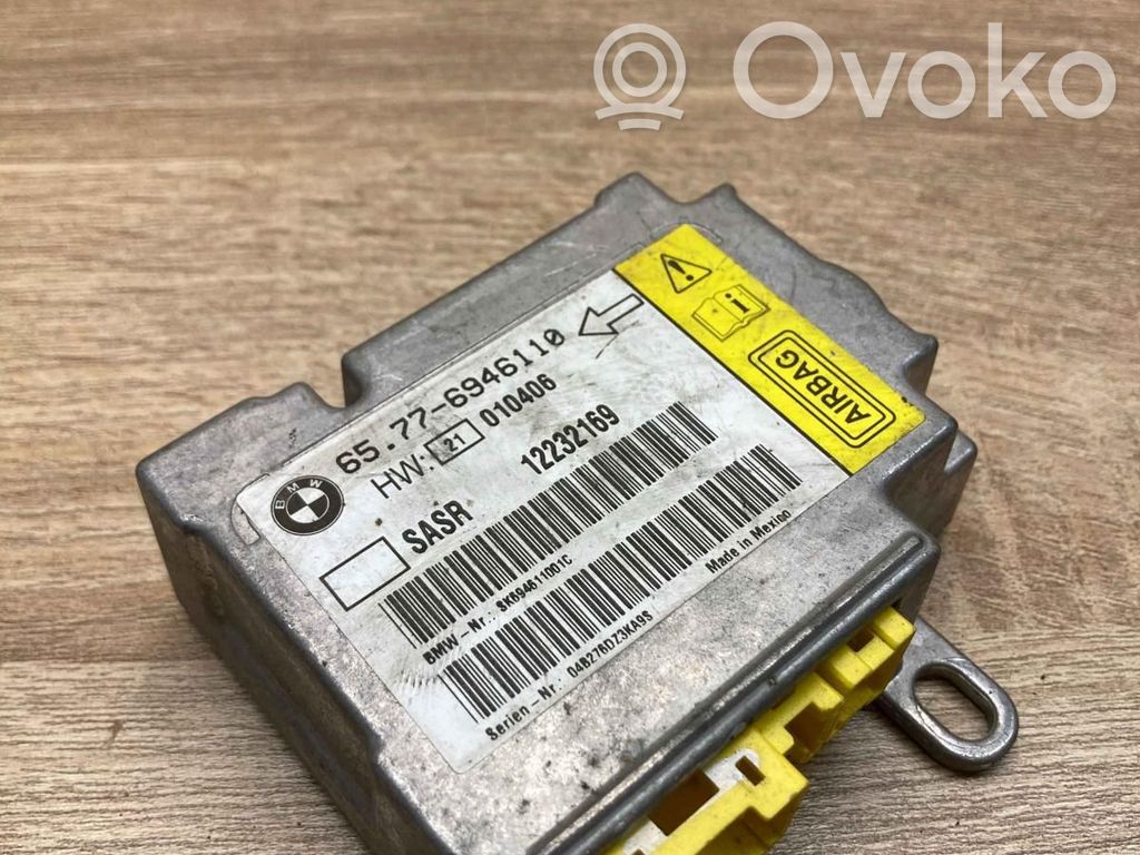 Unidad de control/módulo del Airbag   6946110,12232169