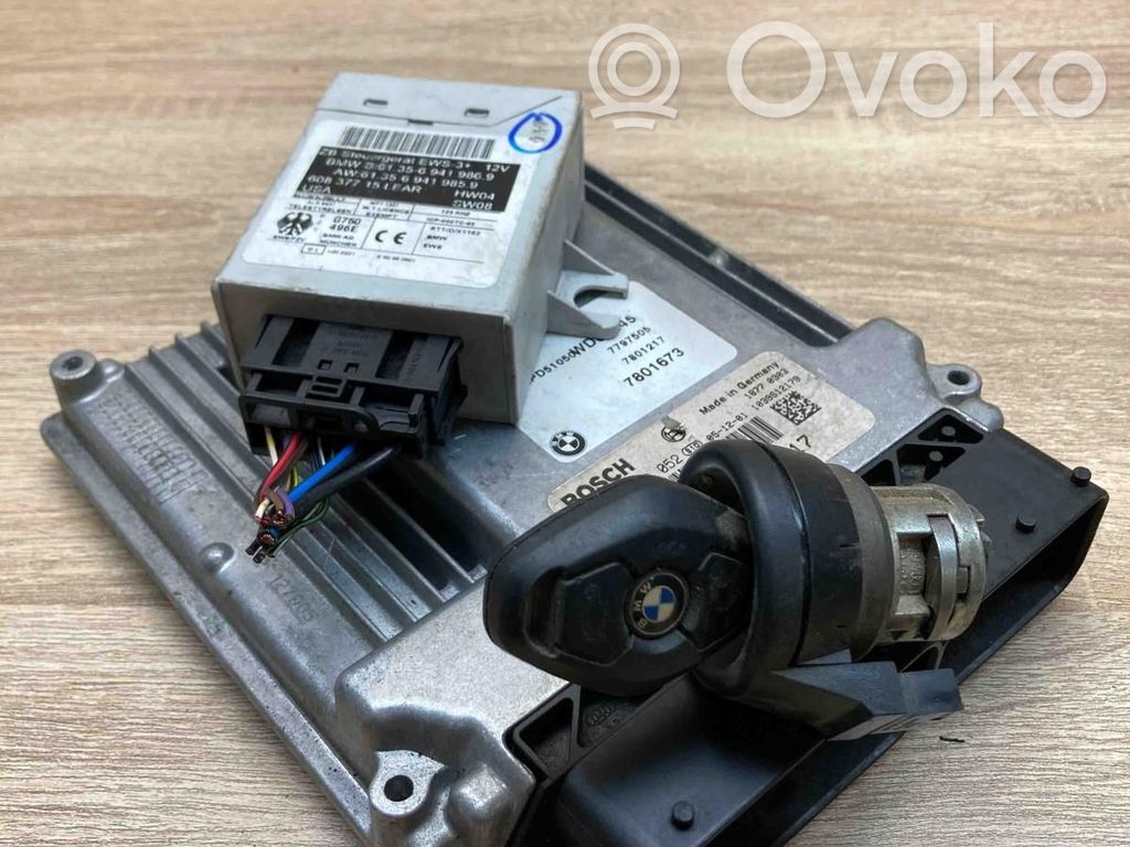 BMW X3 E83 Engine ECU kit and lock set 