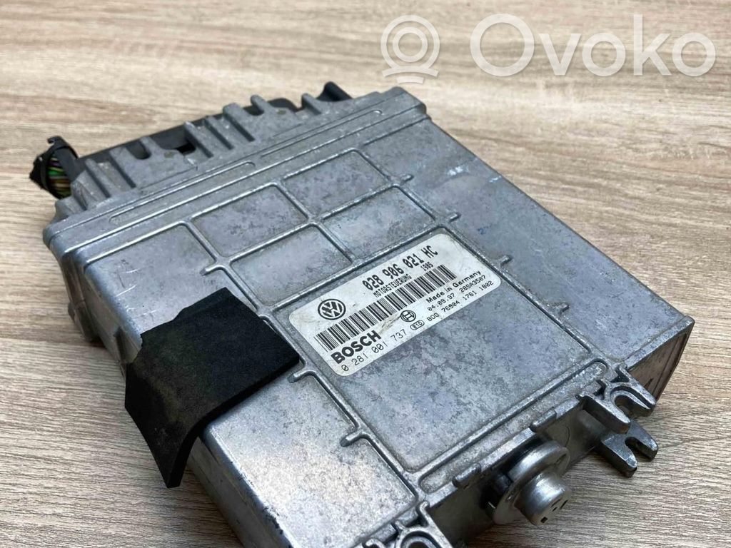 Engine control unit/module ECU   028906021HC,0281001737,WITHPLUG