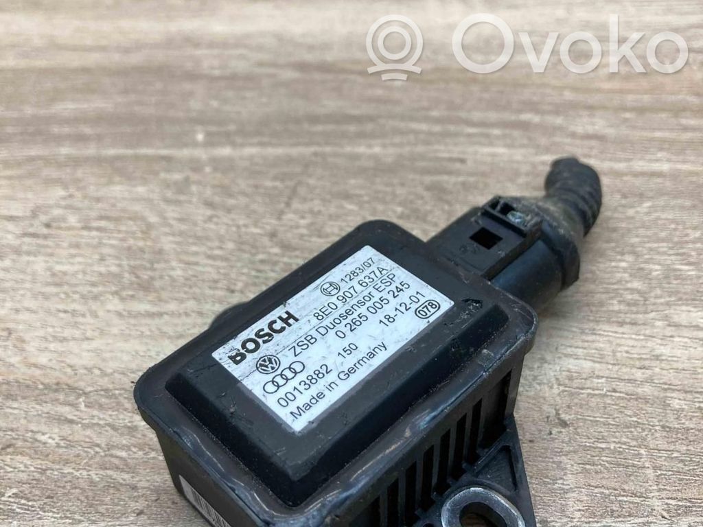 Audi A8 S8 D3 4E Sensore di imbardata accelerazione ESP 