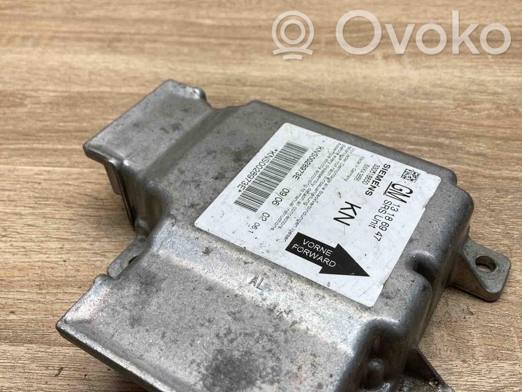 Opel Vectra C Unitate/modul de comandă airbaguri 