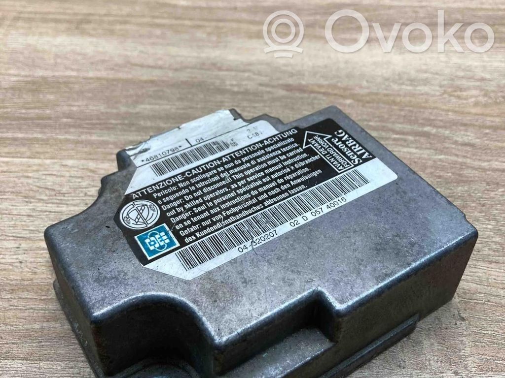 Lancia Lybra Unitate/modul de comandă airbaguri 
