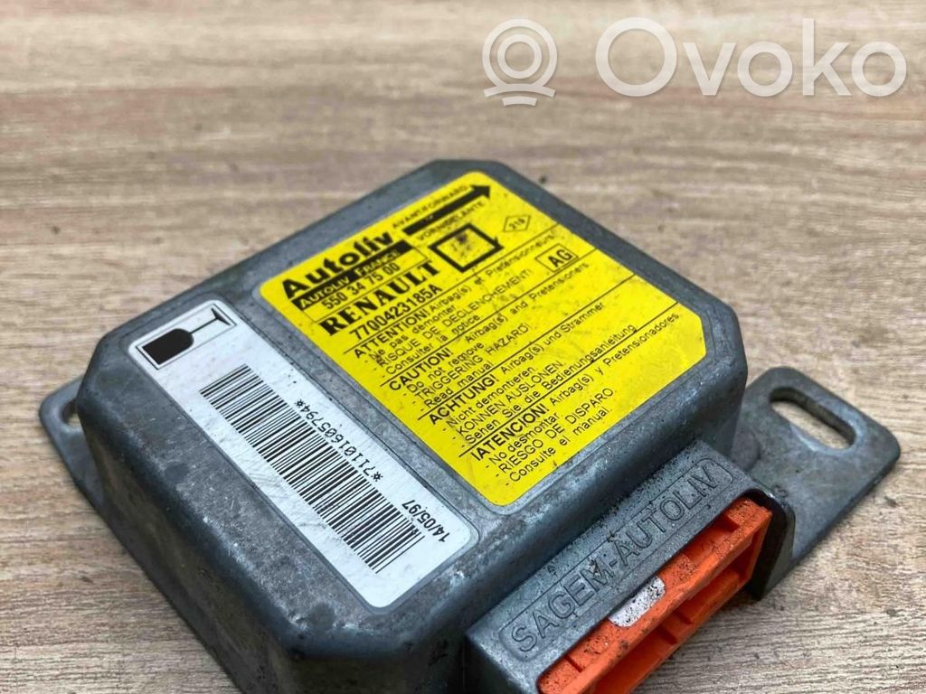 Renault Megane I Centralina/modulo airbag 