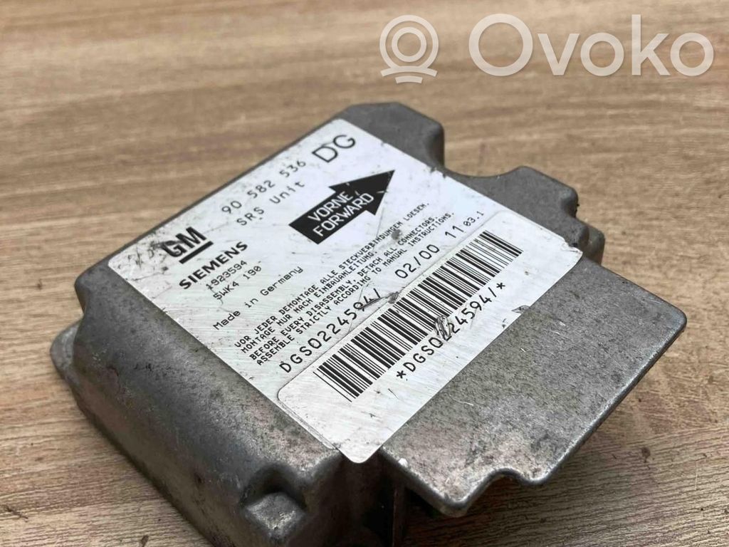 Opel Zafira A Centralina/modulo airbag