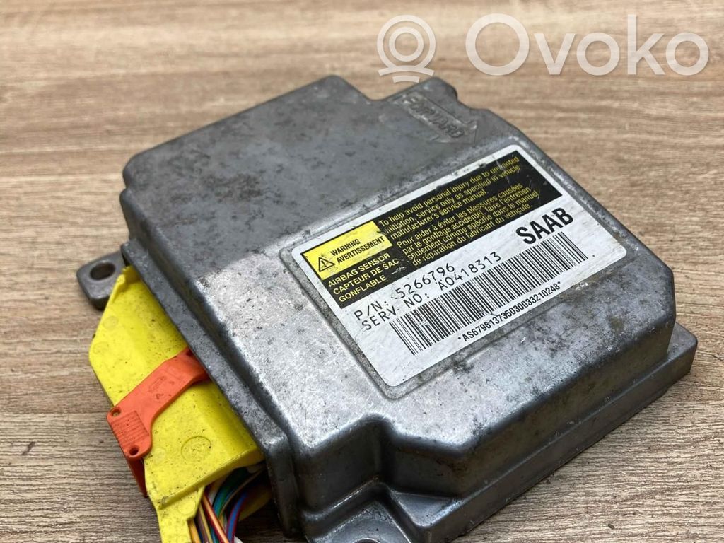 Unidad de control/módulo del Airbag   5266796,A0418313