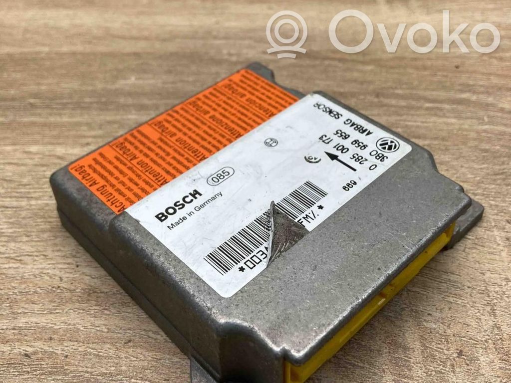 Volkswagen PASSAT B5 Unitate/modul de comandă airbaguri 