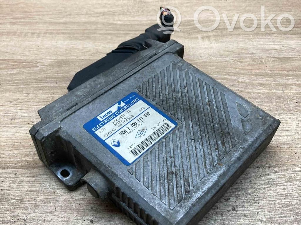 Renault Megane II Engine control unit/module ECU 