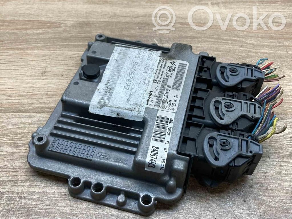 Engine control unit/module ECU   9658944580,0281011629,WITHPLUG