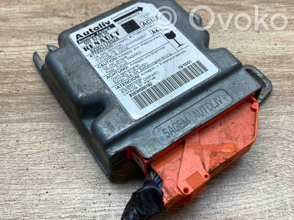 Renault Scenic I Centralina/modulo airbag 