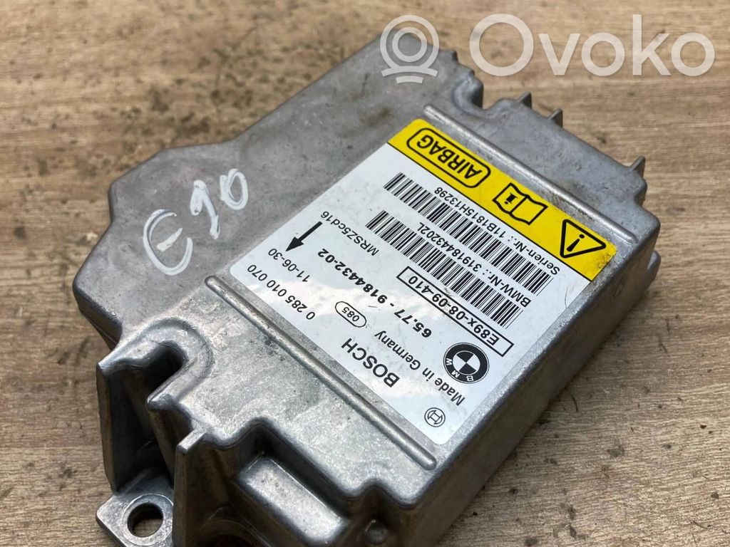 Turvatyynyn ohjainlaite/moduuli   9184432,0285010070