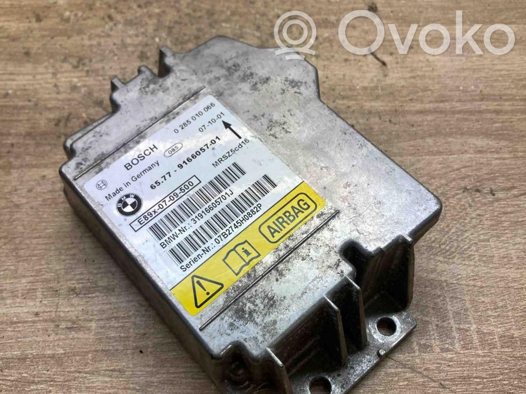 Unidad de control/módulo del Airbag   9166057,0285010066,MRSZ5