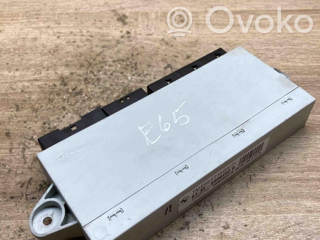 BMW 7 E65 E66 Unité de commande / module de verrouillage centralisé porte 
