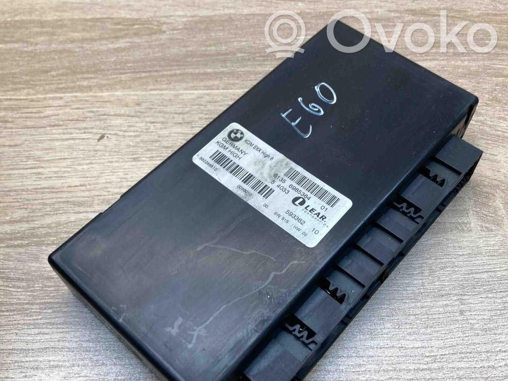BMW 5 E60 E61 Modulo comfort/convenienza 