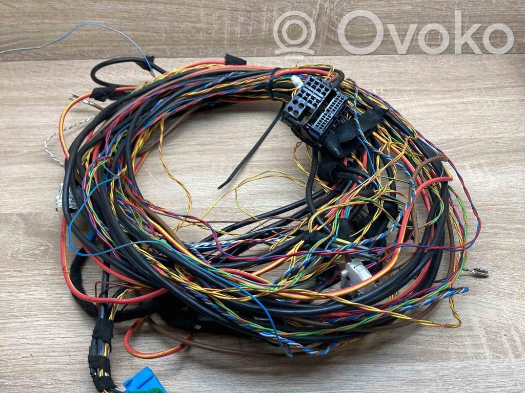 BMW 1 F20 F21 Wiązka przewodów systemu dźwiękowego 