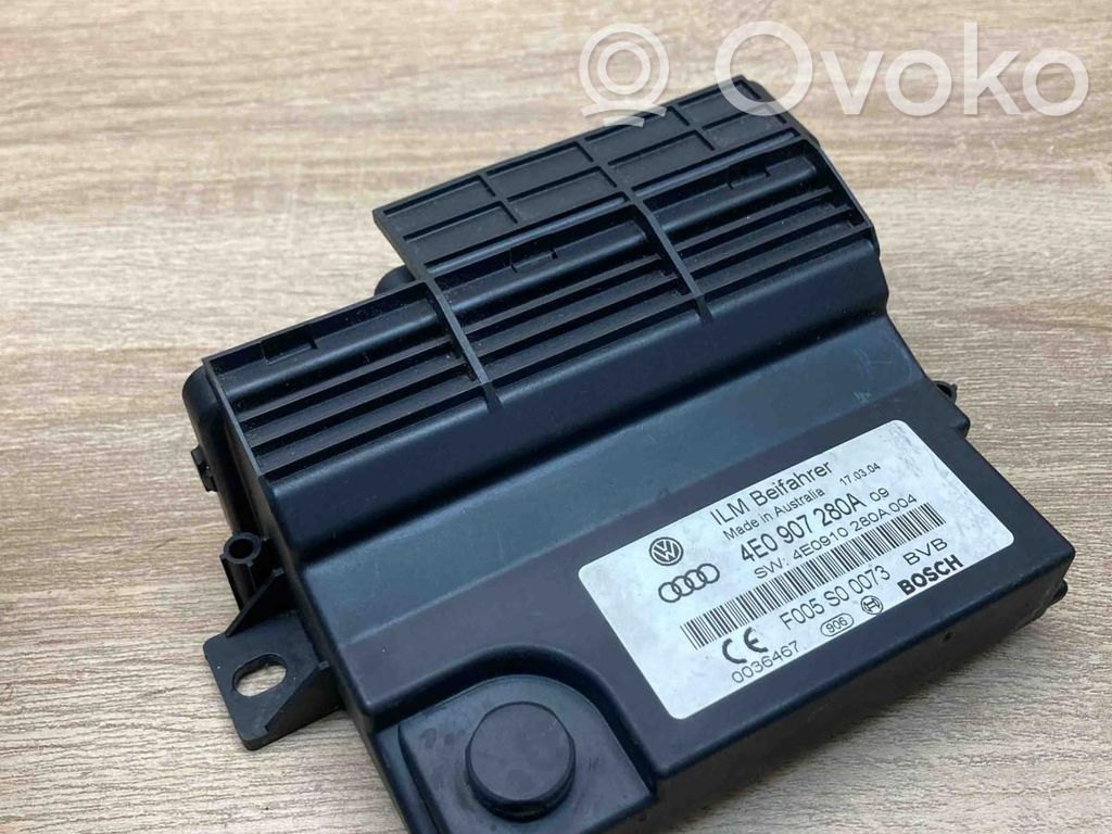 Audi A8 S8 D3 4E Unitate control management alimentare 