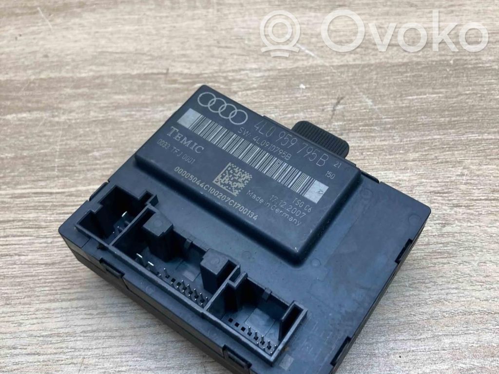 Unité de commande module de porte   4L0959795B,4L0910795B