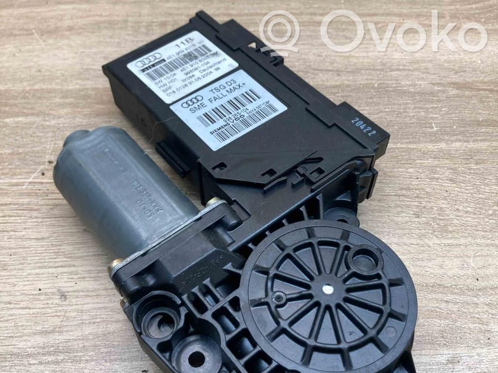 Audi A8 S8 D3 4E Motorino alzacristalli della portiera anteriore 
