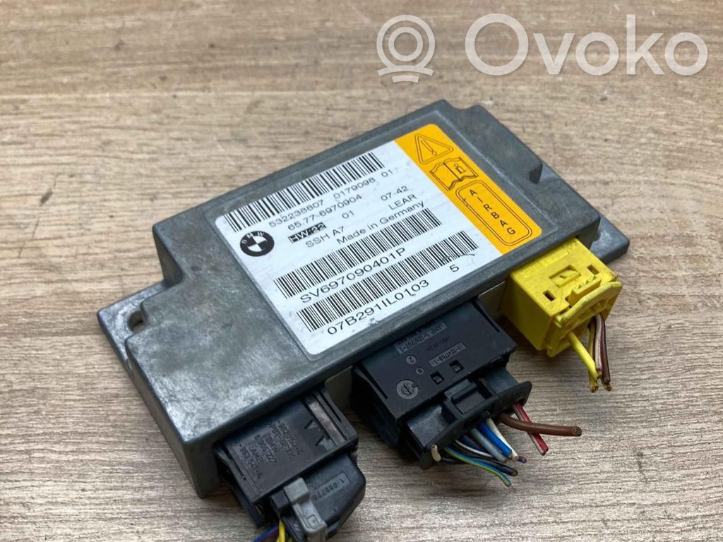 Airbag control unit/module   6970904,0179098,WITHPLUG