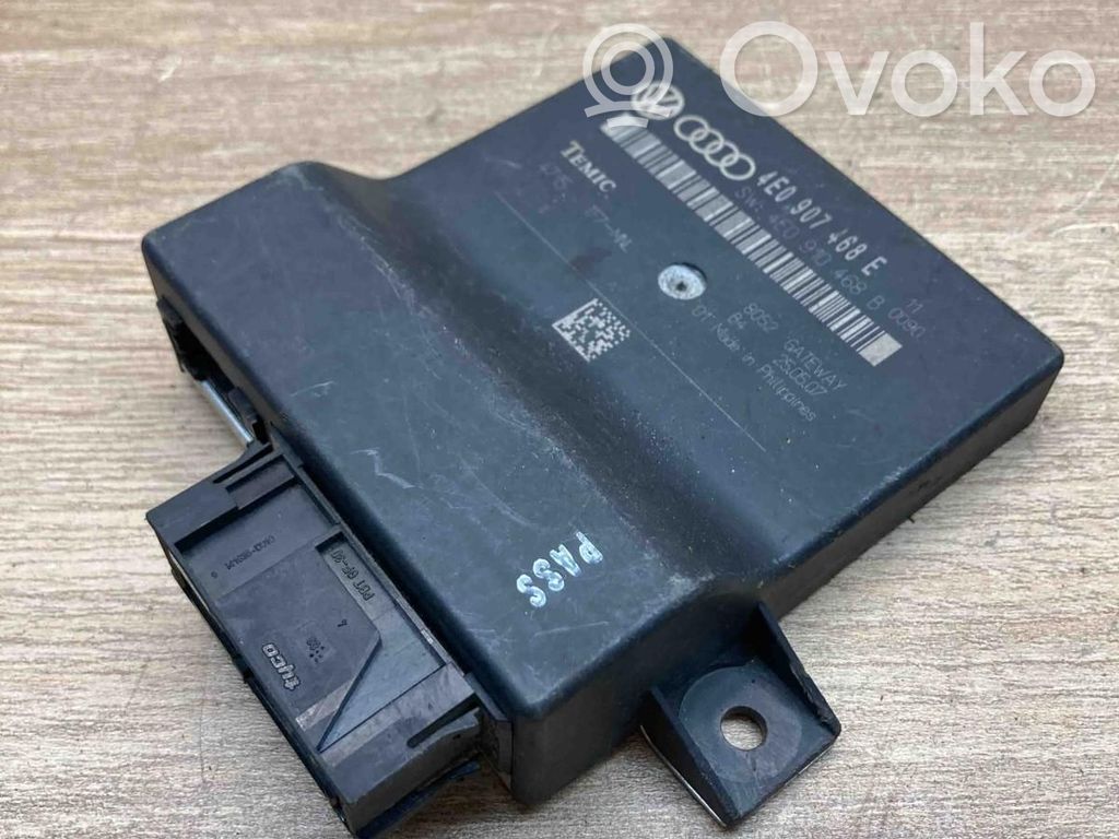 Audi A8 S8 D3 4E Gateway vadības modulis 