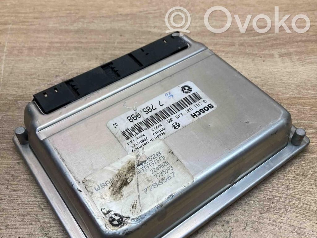 Komputer / Sterownik ECU silnika   7785098,0281001445,97213