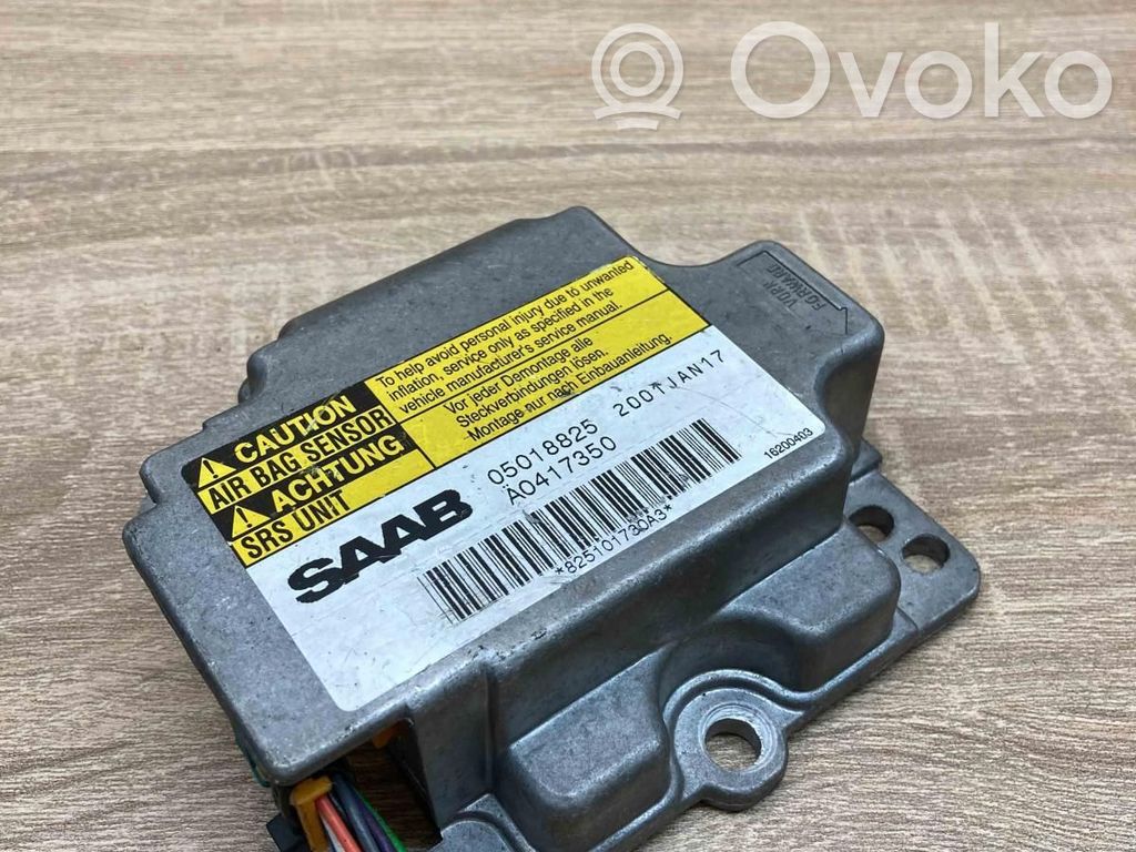 Saab 9-5 Unitate/modul de comandă airbaguri 