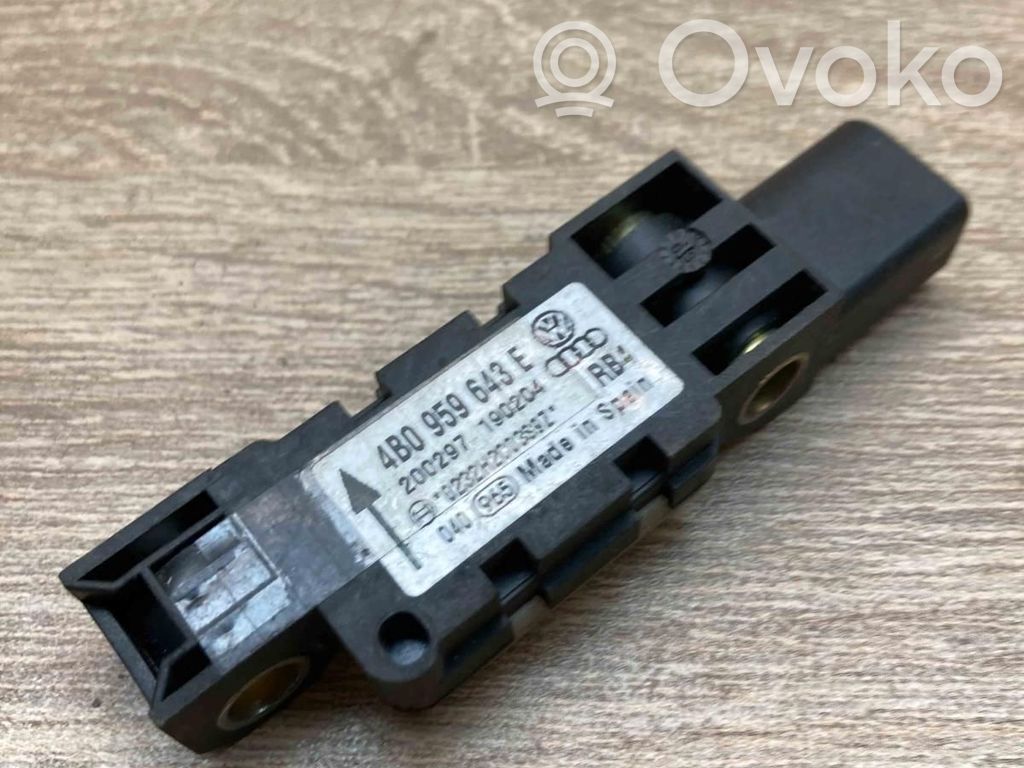 Airbagsensor Crashsensor Drucksensor   4B0959643E,190204