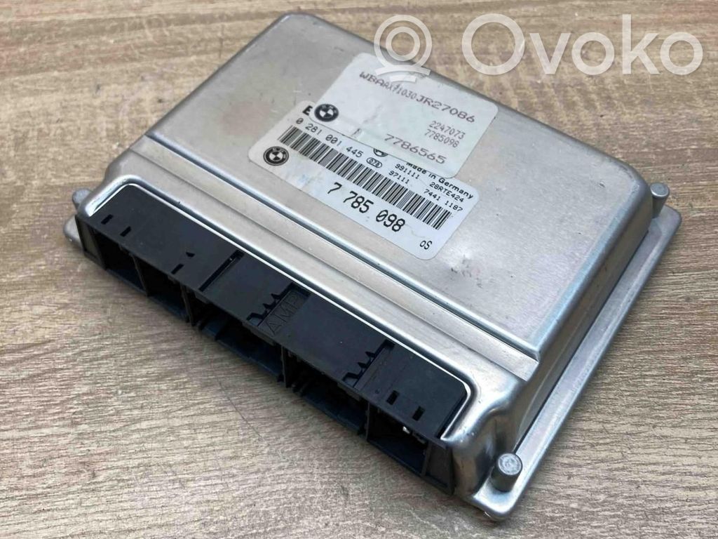 BMW 3 E46 Unitate control motor/modul ECU 