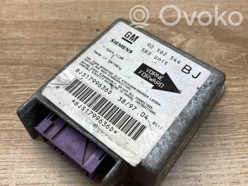 Opel Astra F Unitate/modul de comandă airbaguri 